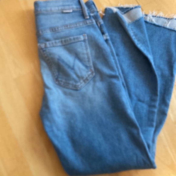 Mothers jeans insider crop step fray - Picture 4 of 9